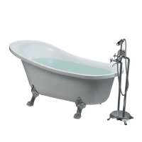 acrylic bath tub bathtub with four legs