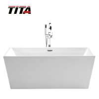 Eco-friendly free standing bathtub custom size small cheap bathtub TCB022D