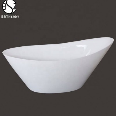 Small size cheap freestanding mini plastic bathtub container