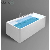 1107 glamue jacuzzi tina de waterfall acrylic massage bathtub  acrylic whirlpool bathtub with jacuzzi whirlpool function