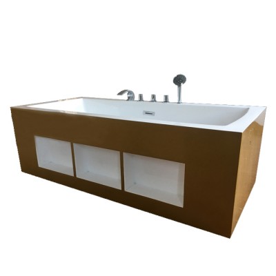 1700mm luxury style portable folding bathtub for adults